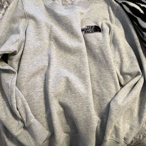 Womens north face crew neck